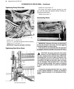 Alternative view of John Deere 7700 Combine Platform (001001-) Operator's Manual (OMH84012)