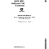 John Deere Straw Chopper for 6600, 6601, 6602, 7700 Combines Operator's Manual (OMH85226)