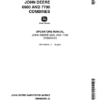 John Deere 6600, 7700 Combine Operator's Manual (OMH86806)