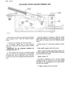 Alternative view of John Deere 4400 Combine Operator's Manual (OMH88379)