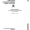 John Deere Automatic Header Height Control Operator's Manual (OMH88855)