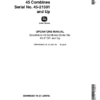 John Deere Scourkleen for Combines Operator's Manual (OMH90369116)