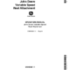 John Deere Variable Speed Reel Attachment For 105 Combine Operator's Manual (OMH90851)
