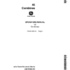 John Deere 45 Combine (035001-) Operator's Manual (OMH91055)
