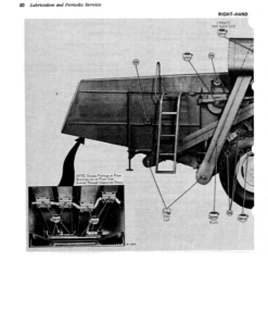 Alternative view of John Deere 65, 96 Combines Operator's Manual (OMH91062)