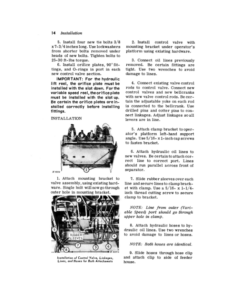 Alternative view of John Deere Hydraulic Lift Reel, Variable Speed Reel Attachments for 55 (69001-), 95 (20001-), 105 (30001-) Combines Operator's Manual (OMH91105)