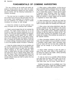 Alternative view of John Deere 3300 & 4400 Combines North America (150001-350000) Operator's Manual (OMH95656)