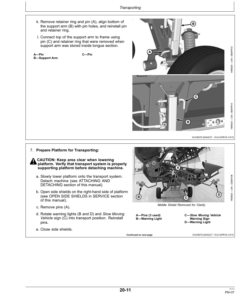 Alternative view of John Deere 600D Series - 625D, 630D, 635D & 640D Draper Platforms (North American) Operator's Manual (OMHXE104523)