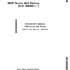 John Deere 600P Series Belt Pickup 615P Operator's Manual (OMHXE119104)