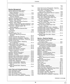 Alternative view of John Deere S760, S770, S780 & S790 Combines Operator's Manual (OMHXE122585)