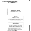 John Deere 712FC Folding Corn Head Operator's Manual (OMHXE124027)