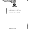 John Deere 730FD, 735FD, 740FD, 745FD Flexible Draper Platforms Operator's Manual (OMHXE125084)
