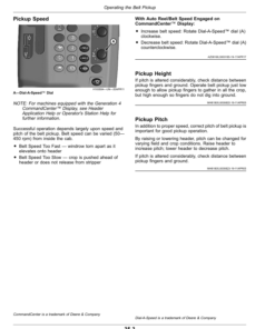 Alternative view of John Deere 615P Belt Pickup Operator's Manual (OMHXE127789)