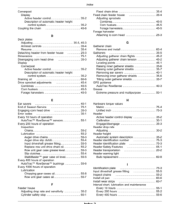 Alternative view of John Deere 706C, 708C, 712C, 716C, 718C, StalkMaster Corn Heads Operator's Manual (OMHXE127980)