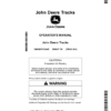 John Deere S760, S780, S770, S790 Combine Tracks Operator's Manual (OMHXE133445)