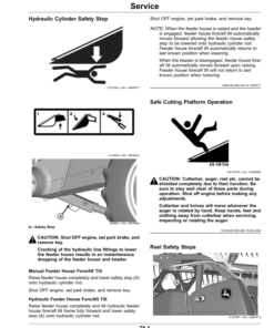 Alternative view of John Deere 620F, 622F, 625F, 630F, 635F Cutting Platforms Operator's Manual (OMHXE147135)