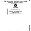John Deere 620F, 622F, 625F, 630F, 635F Cutting Platforms Operator's Manual (OMHXE147136)
