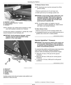 Alternative view of John Deere 730FD, 735FD, 740FD, 745FD Flexible Draper Platforms Operator's Manual (OMHXE147673)