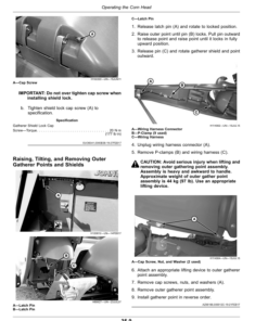 Alternative view of John Deere 712FC Folding Corn Head Operator's Manual (OMHXE147783)