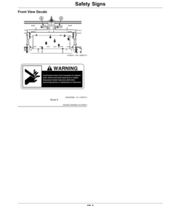 Alternative view of John Deere 725D, 730D, 735D, 740D Draper Platforms Operator's Manual (OMHXE147793)
