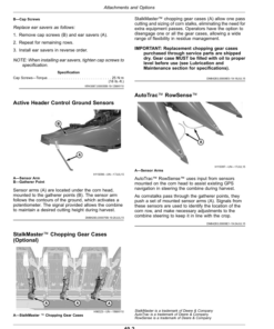 Alternative view of John Deere 712FC Folding Corn Head Operator's Manual (OMHXE150349)