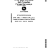 John Deere 9700, 9800, 9900 Self-Propelled Forage Harvesters (620000-) Operator's Manual (OMHXE151655)