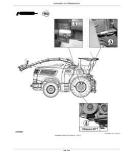 Alternative view of John Deere 9700, 9800, 9900 Self-Propelled Forage Harvesters Operator's Manual (OMHXE151760)