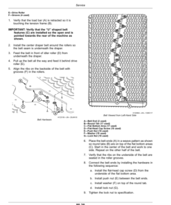 Alternative view of John Deere RD30F, RD35F, RD40F, RD45F Flexible Drapers (815001-) Operator's Manual (OMHXE161230)