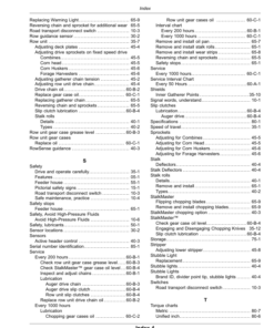 Alternative view of John Deere C6R, C8R, C12R, C16R, C18R Rigid Corn Heads (815001-) Operator's Manual (OMHXE161260)