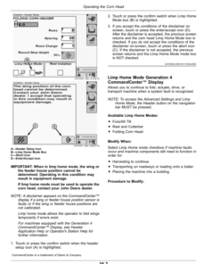 Alternative view of John Deere C12F, C16F, C18F Folding Corn Heads (815001-) Operator's Manual (OMHXE161274)