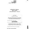 John Deere S690 Combines European Edition (735601-740100) Operator's Manual (OMHXE16685)