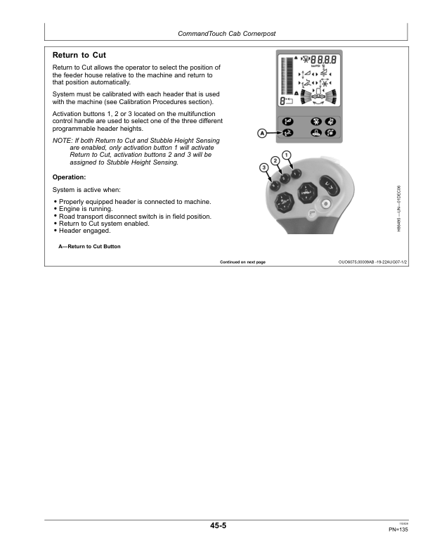 John Deere S690 Combines European Edition (735601-740100) Operator's Manual (OMHXE16685) - Image 2