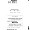 John Deere 600D Series Draper Platforms North America 625D (735401-740100) 630D (735551-740100) 635D (735651-740100) Operator's Manual (OMHXE16778)