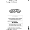 John Deere 7250, 7350, 7450, 7550, 7750 & 7850 Self- Propelled Forage Harvesters Operator's Manual (OMHXE17709)