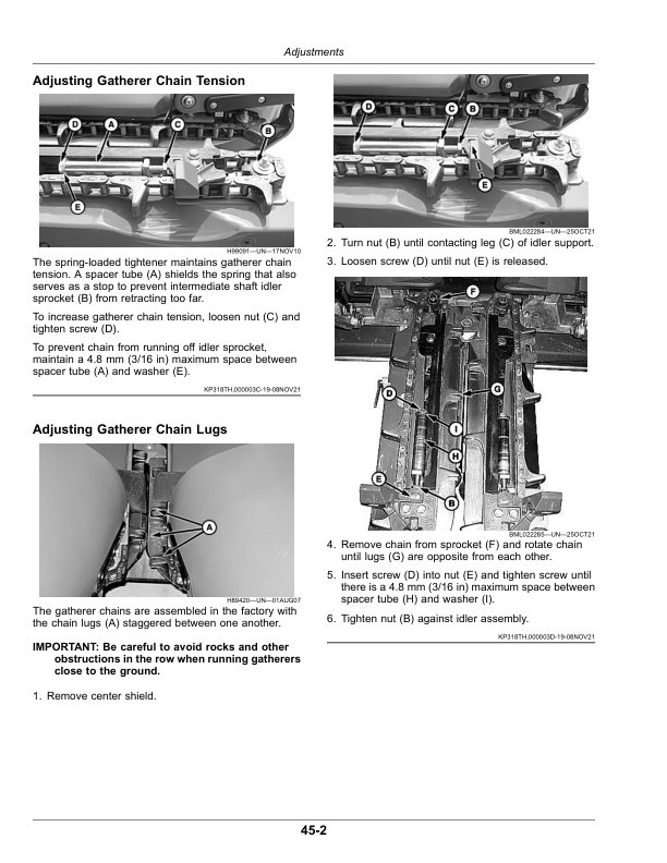 John Deere 600C Series Corn Headers Operator's Manual (OMHXE181850) - Image 2