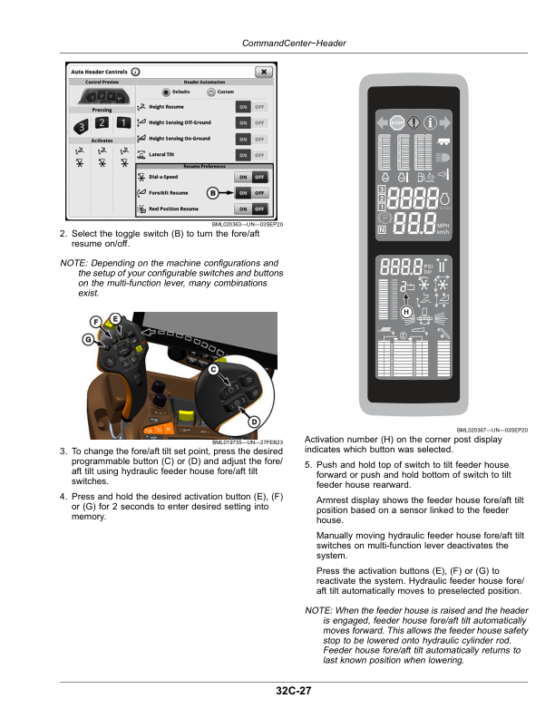 John Deere S700 Combines (150100—) Operator's Manual (OMHXE193047) - Image 2