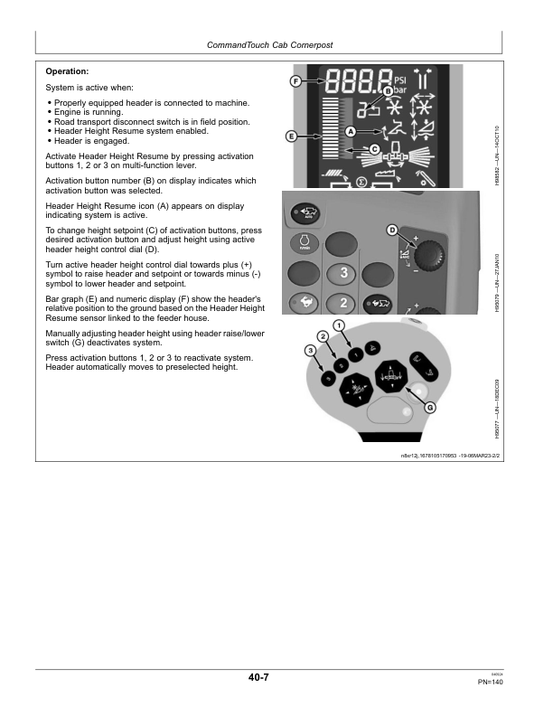 John Deere S550 Combines (150100-) Operator's Manual (OMHXE193059) - Image 2
