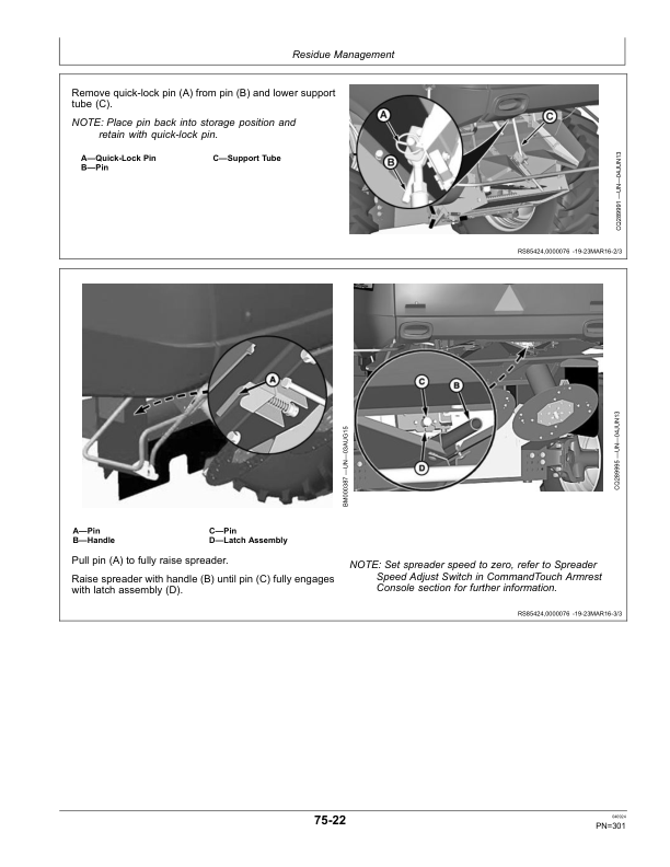 John Deere S550 Combines (150100-) Operator's Manual (OMHXE193059) - Image 3
