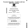 John Deere Performance Upgrades - Combine LED Cab, Field Lighting (North American) Operator's Manual (OMHXE193870)