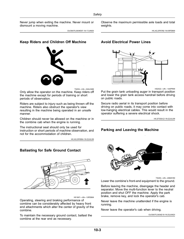 John Deere Precision Upgrades – Combine Remote Concave Covers Operator's Manual (OMHXE203435) - Image 2