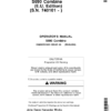 John Deere S690 Combines European Edition (740101-745100) Operator's Manual (OMHXE23093)