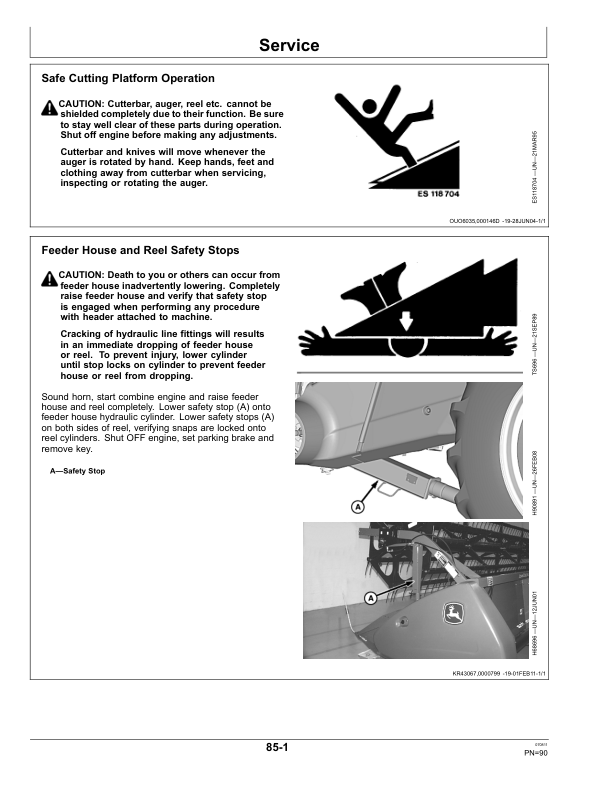 John Deere 600 F&R Series Cutting Platforms North America (745101-755000) Operator's Manual (OMHXE30024) - Image 3