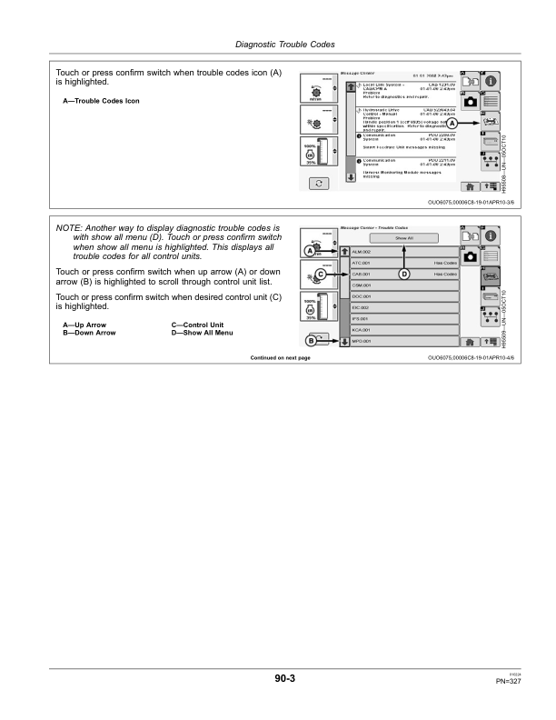 John Deere S550 Combine (755001-) Operator's Manual (OMHXE51475) - Image 3