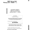 John Deere 600P Series Belt Pickup (755001-) 615P Operator's Manual (OMHXE52456)