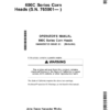 John Deere 600C Series Corn Head & StalkMaster Export Edition (765001-775000) Operator's Manual (OMHXE69725)