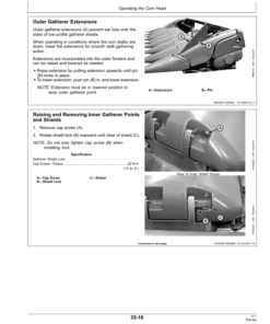 Alternative view of John Deere 600C Series Corn Head & StalkMaster North America (765001-775000) Operator's Manual (OMHXE69727)