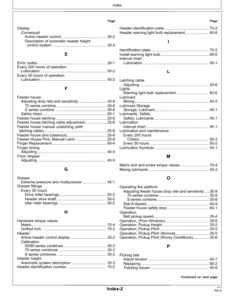 Alternative view of John Deere 600P Series (615P) Belt Pickup (765001-) Operator's Manual (OMHXE69816)
