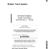 John Deere Rubber Track System Operator's Manual (OMHXE70656)