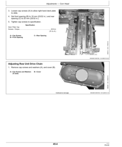 Alternative view of John Deere 600C Series Corn Head & StalkMaster North America (775001-785000) Operator's Manual (OMHXE75667)