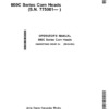 John Deere 600C Series Corn Head & StalkMaster Export Edition (775001-785000) Operator's Manual (OMHXE75668)